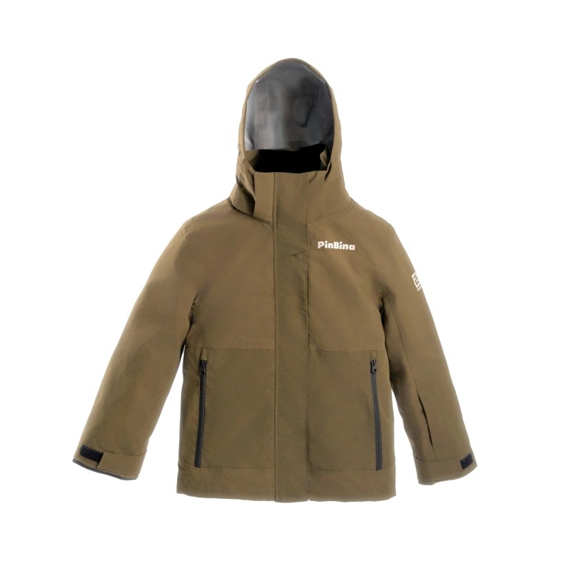 PinBina boys jacket khakibrown