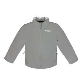 PinBina reversible jacket cedarbrown-pearlwhite