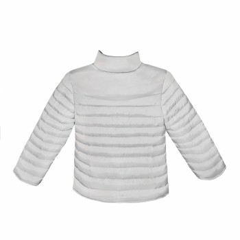 PinBina reversible jacket cedarbrown-pearlwhite