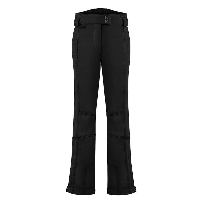 Womens stretch ski pants black Eva